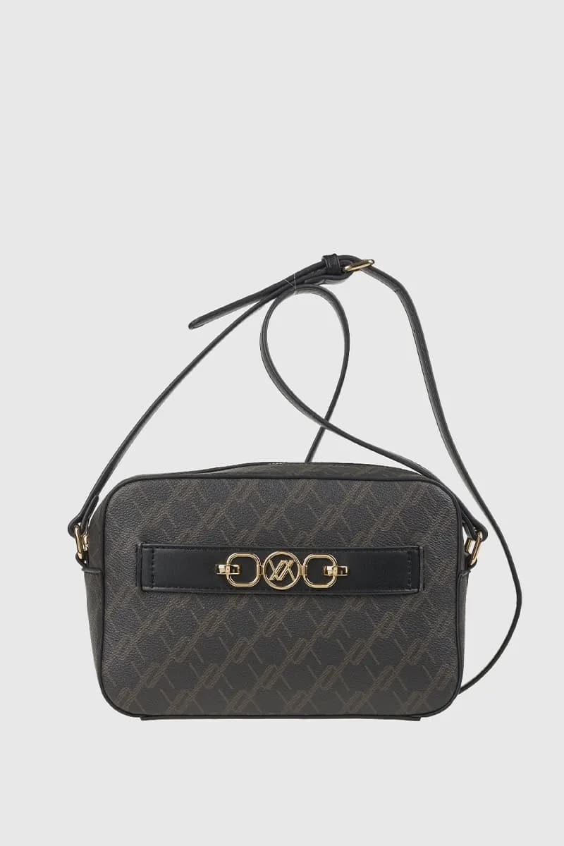 VERDE FASHION | Camera bag con stampa logo - 5