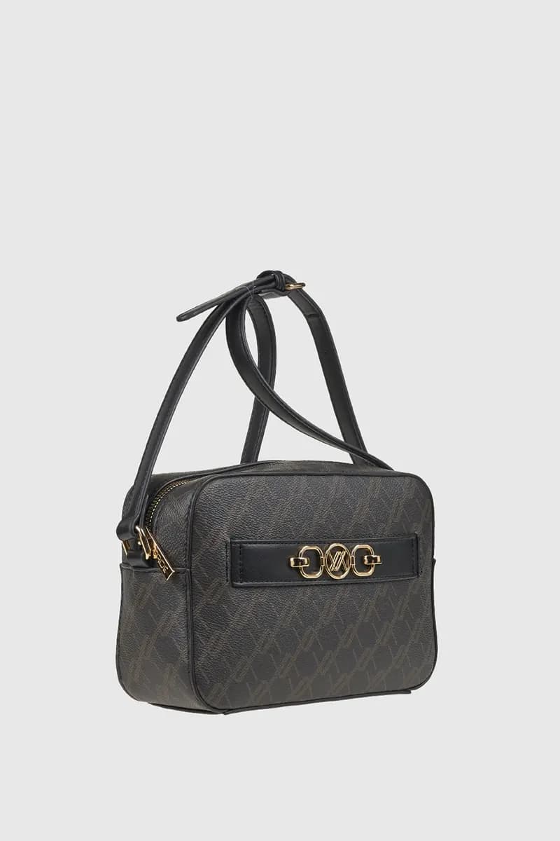 VERDE FASHION | Camera bag con stampa logo - 4