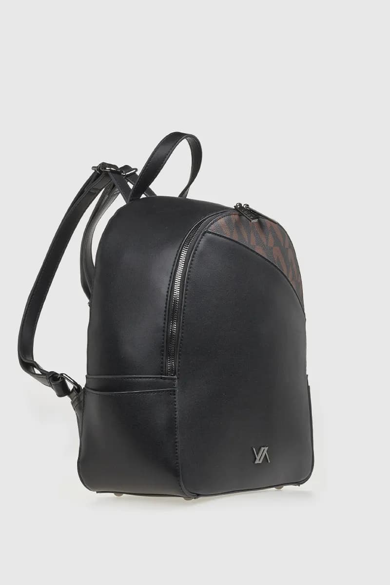 VERDE FASHION | Zaino in ecopelle dettaglio logo - 4