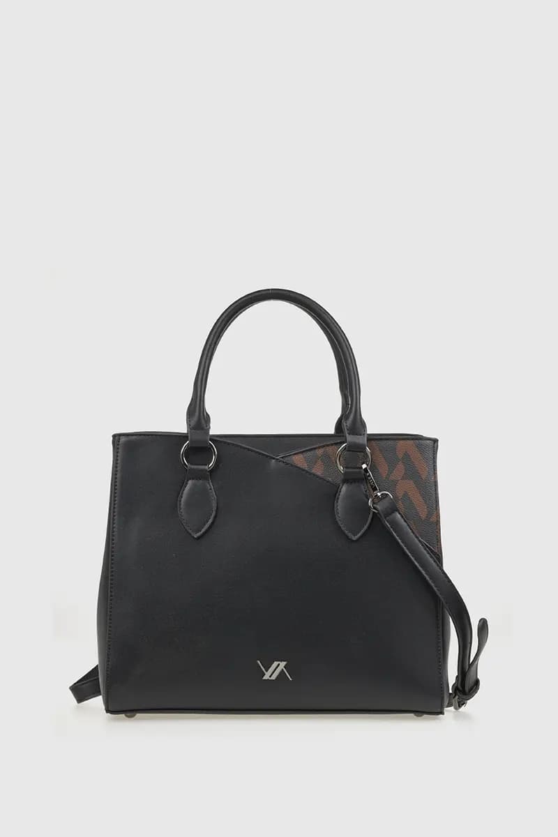 VERDE FASHION | Borsa tote in ecopelle dettaglio logo - 10