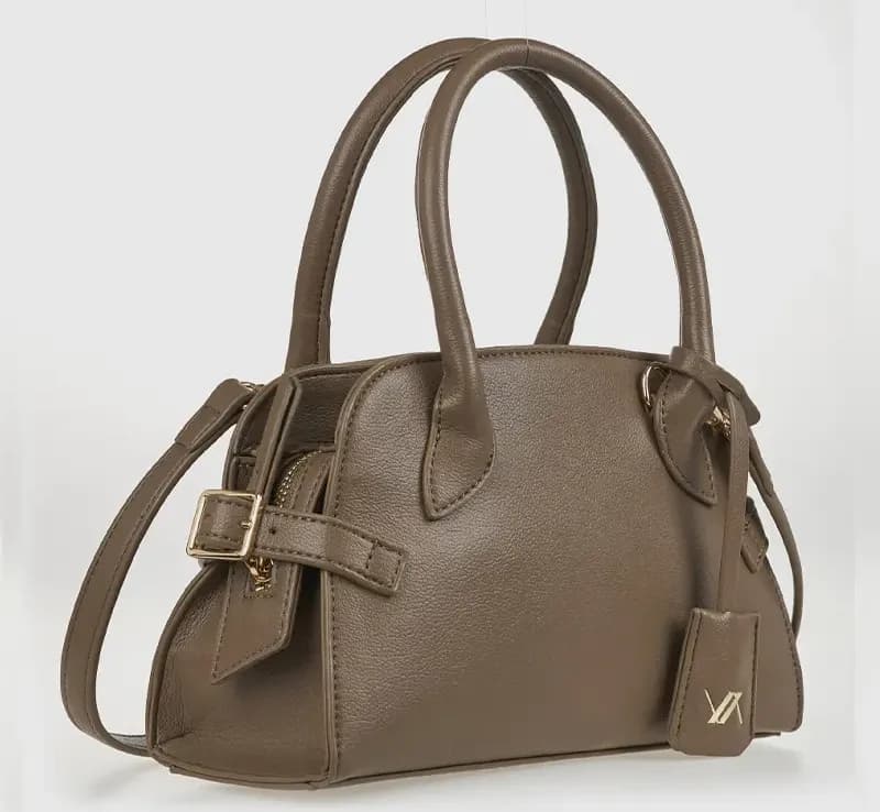 VERDE FASHION | Mini bag a tracolla in ecopelle - 12