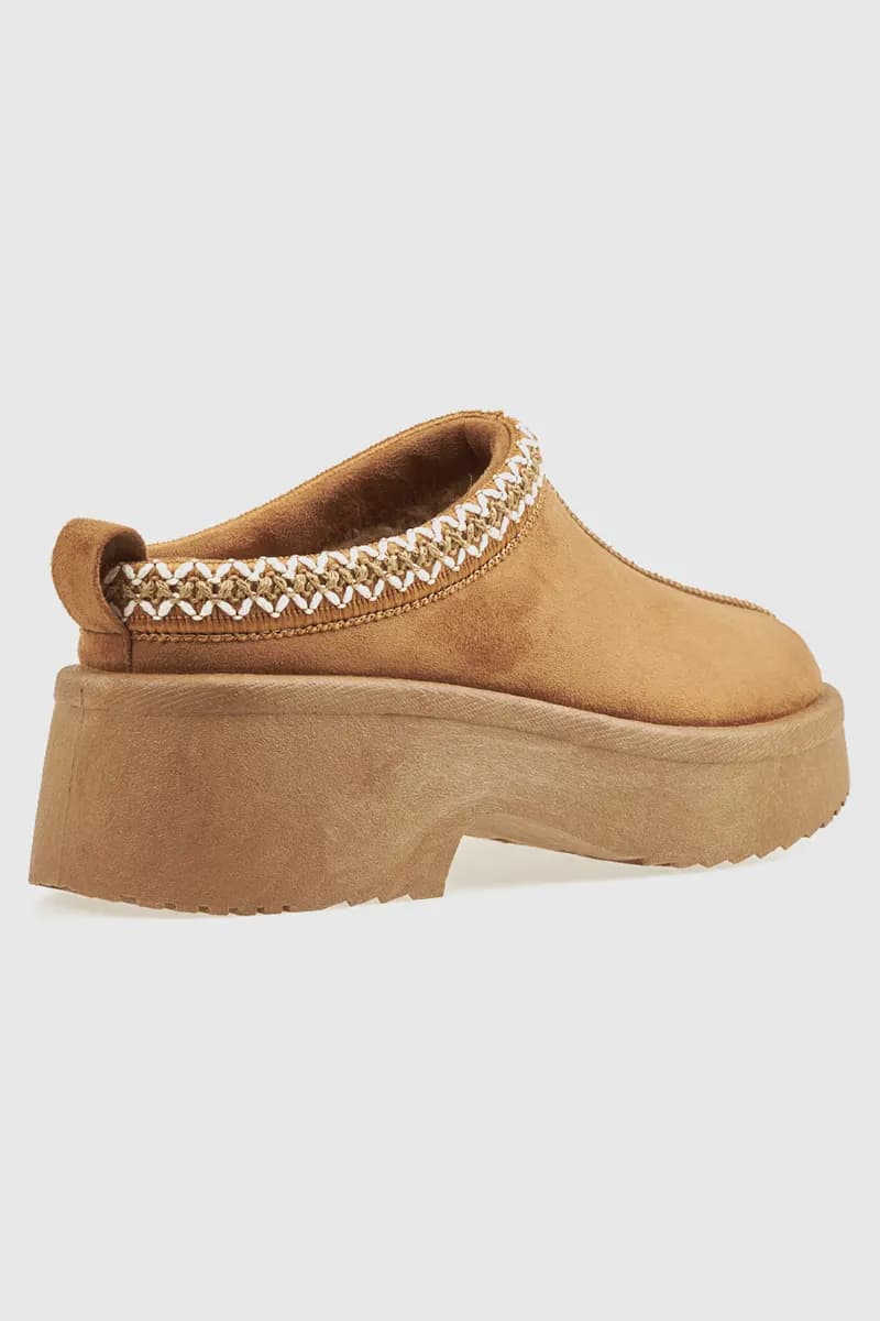 VERDE FASHION | Zoccoli sabot stile UGG - 3
