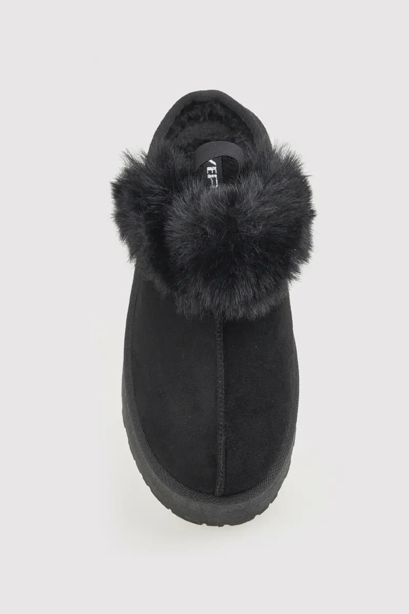 VERDE FASHION | Zoccoli sabot stile UGG con elastico dietro - 8