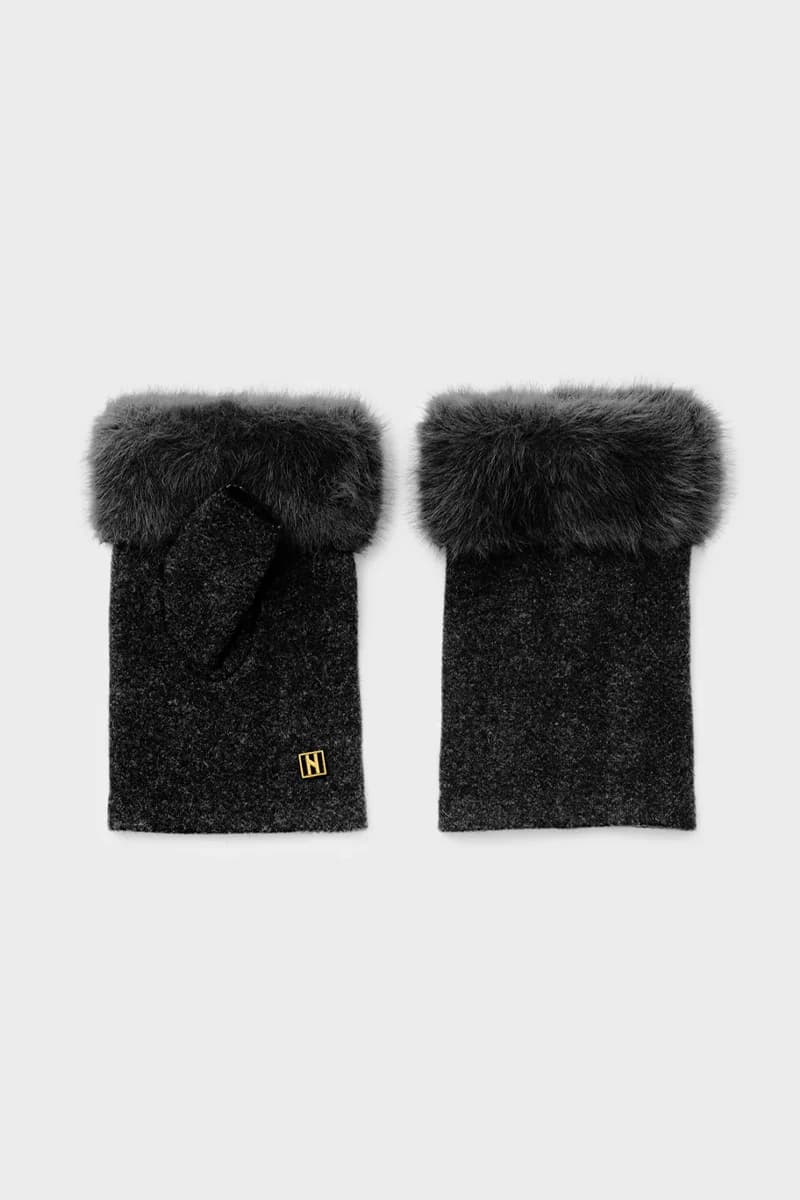 NALÌ | Guanti Furry Eco senza dita - 3
