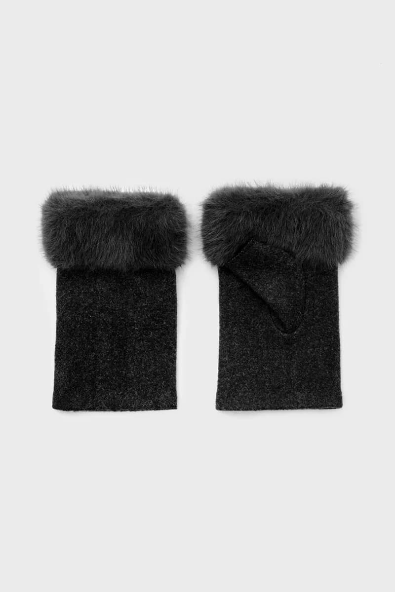 NALÌ | Guanti Furry Eco senza dita - 2