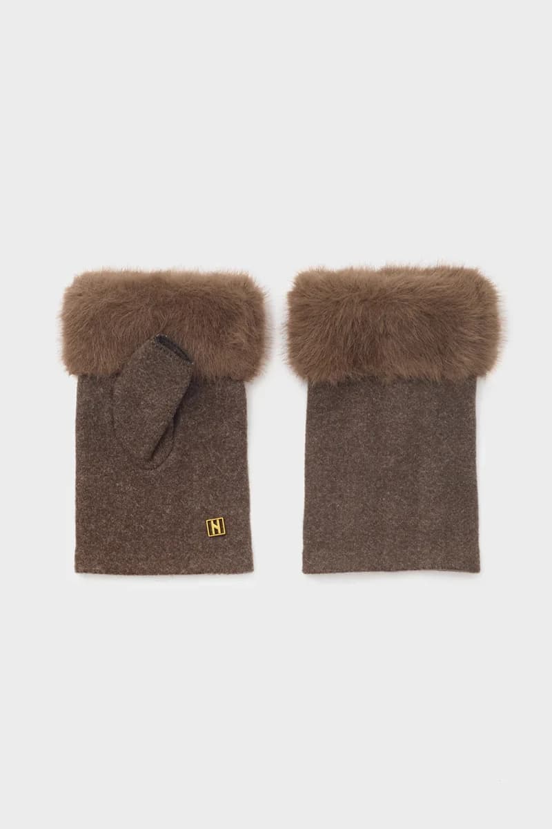 NALÌ | Guanti Furry Eco senza dita - 3