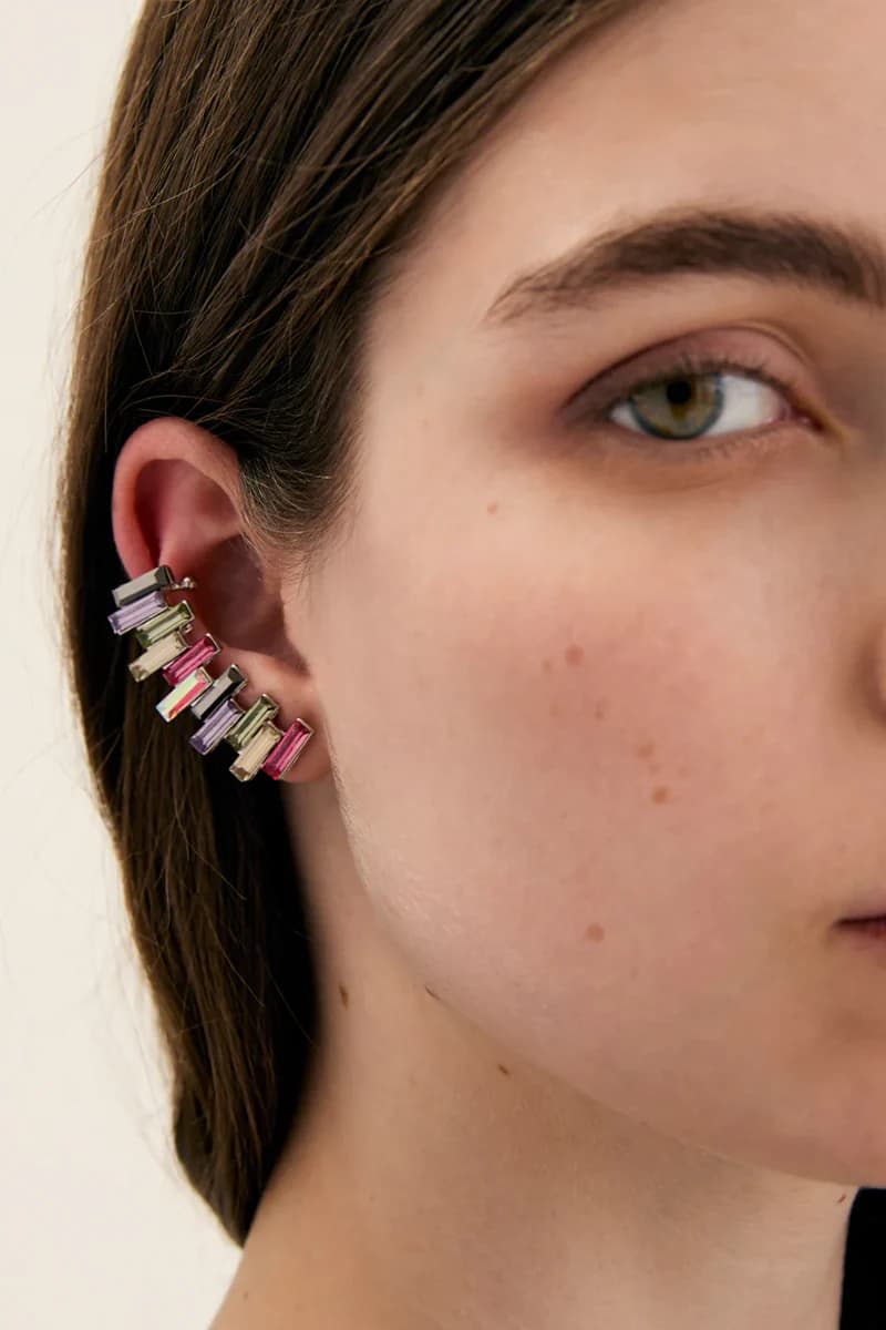 NALÌ | Orecchini Bea Earcuff con pietre - 4