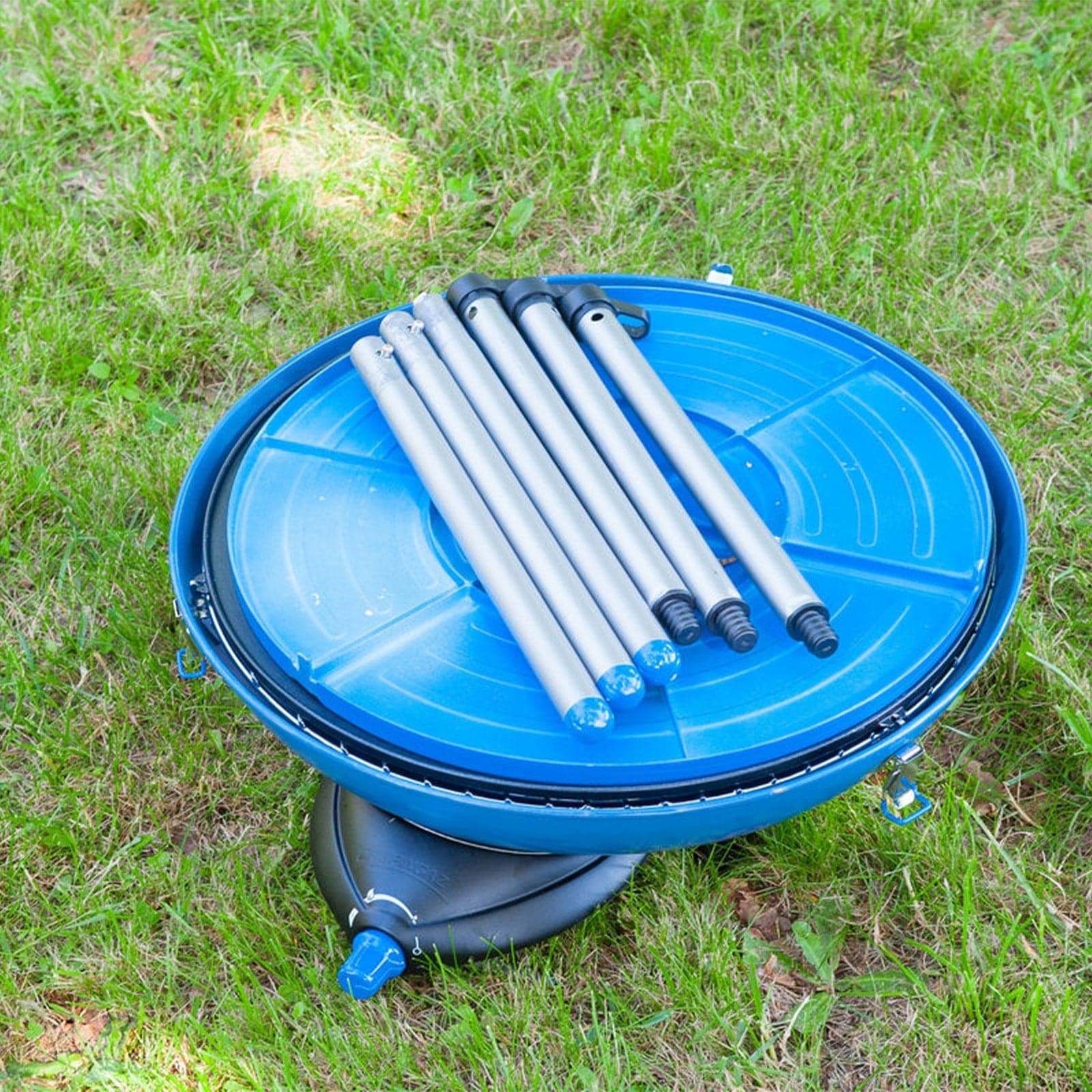 Fornello da campeggio "Party Grill 600" per viaggio trasportabile con griglia - 5