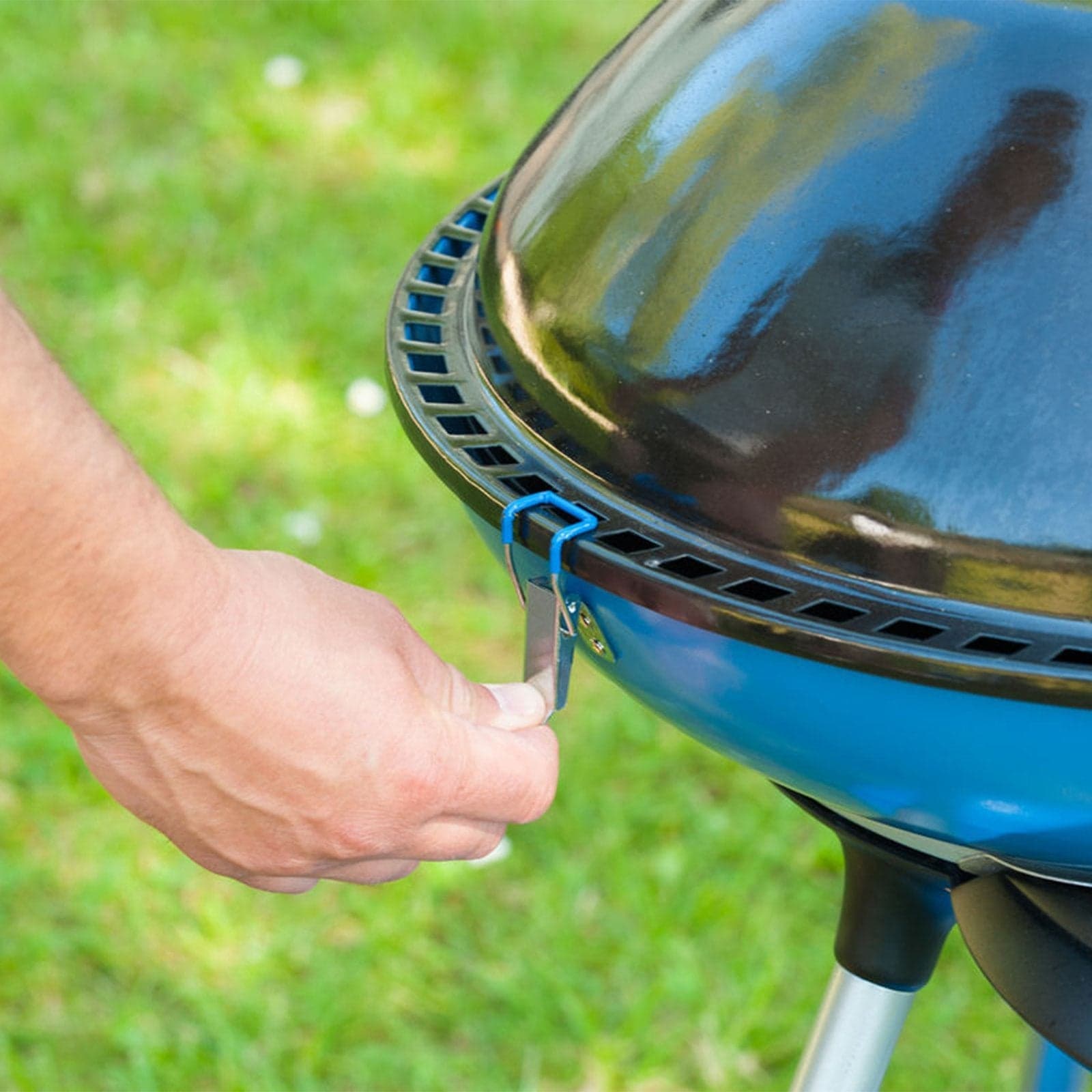 Fornello da campeggio "Party Grill 600" per viaggio trasportabile con griglia - 6