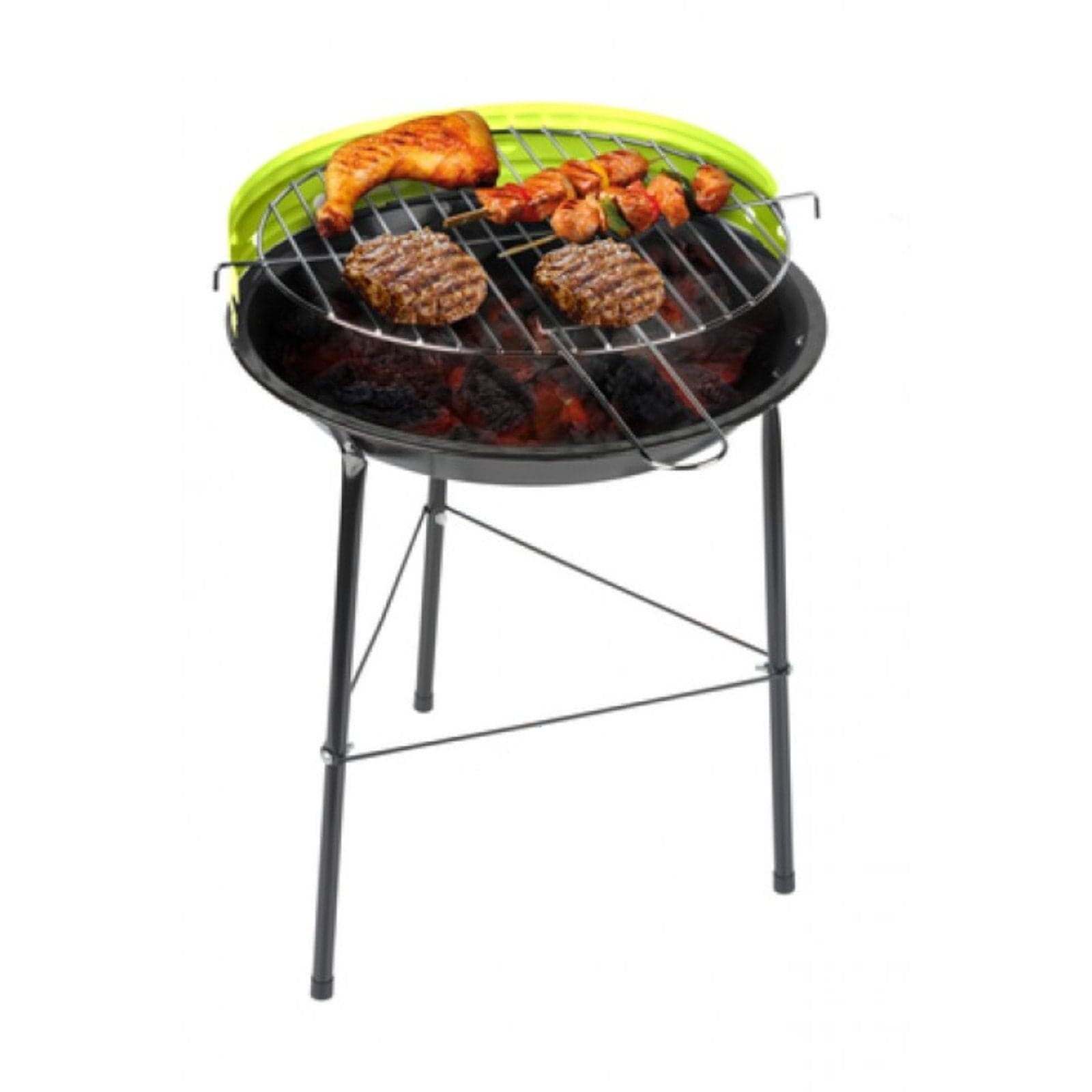 Barbecue griglia bbq portatile per giardino viaggi campeggio - 2