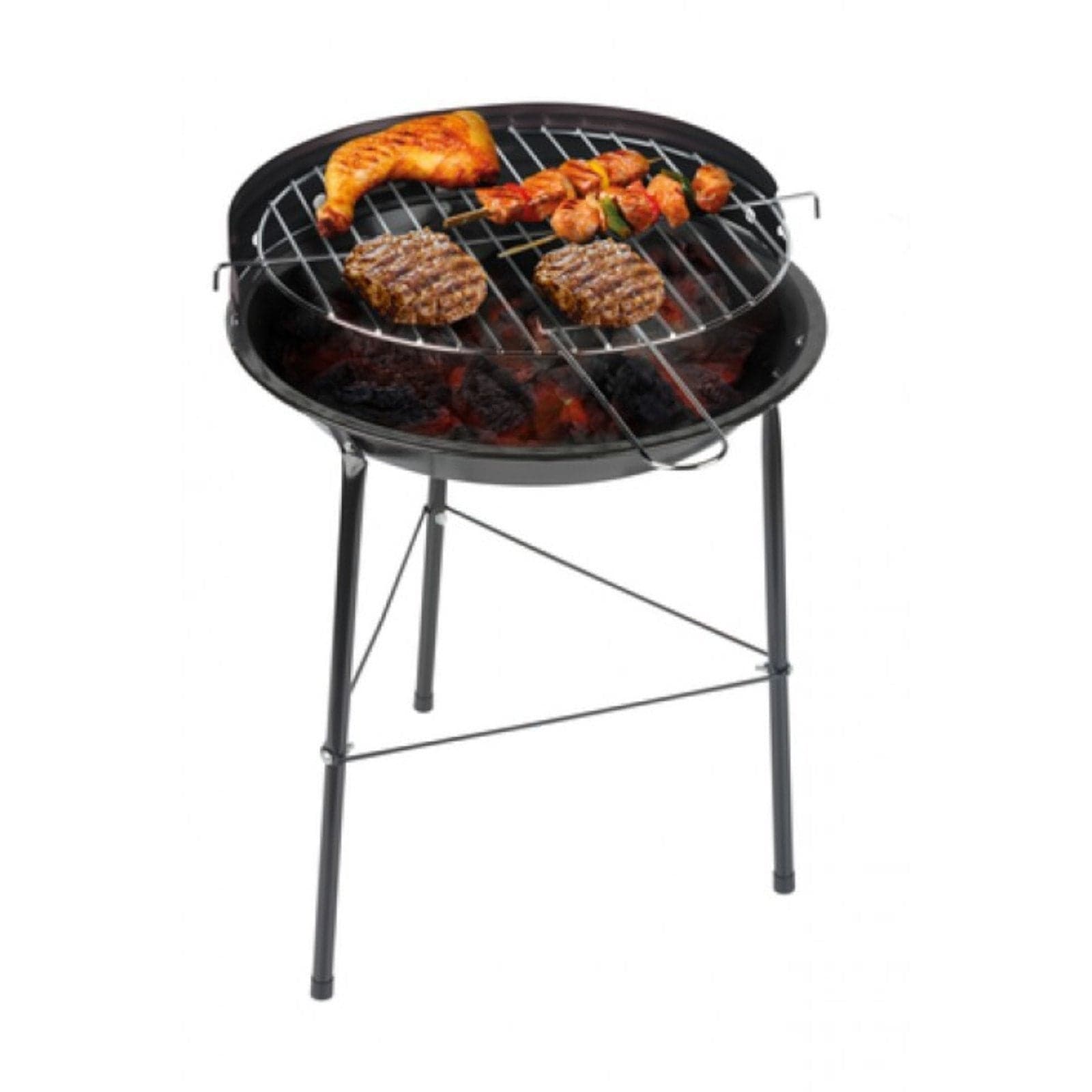 Barbecue griglia bbq portatile per giardino viaggi campeggio - 4