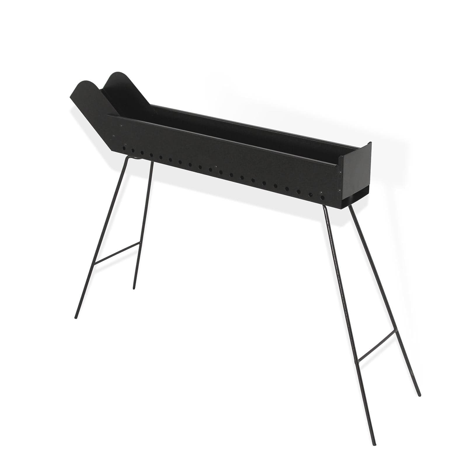 Barbecue cuoci arrosticini bbq fornacella per spiedini di carne e pesce - 4