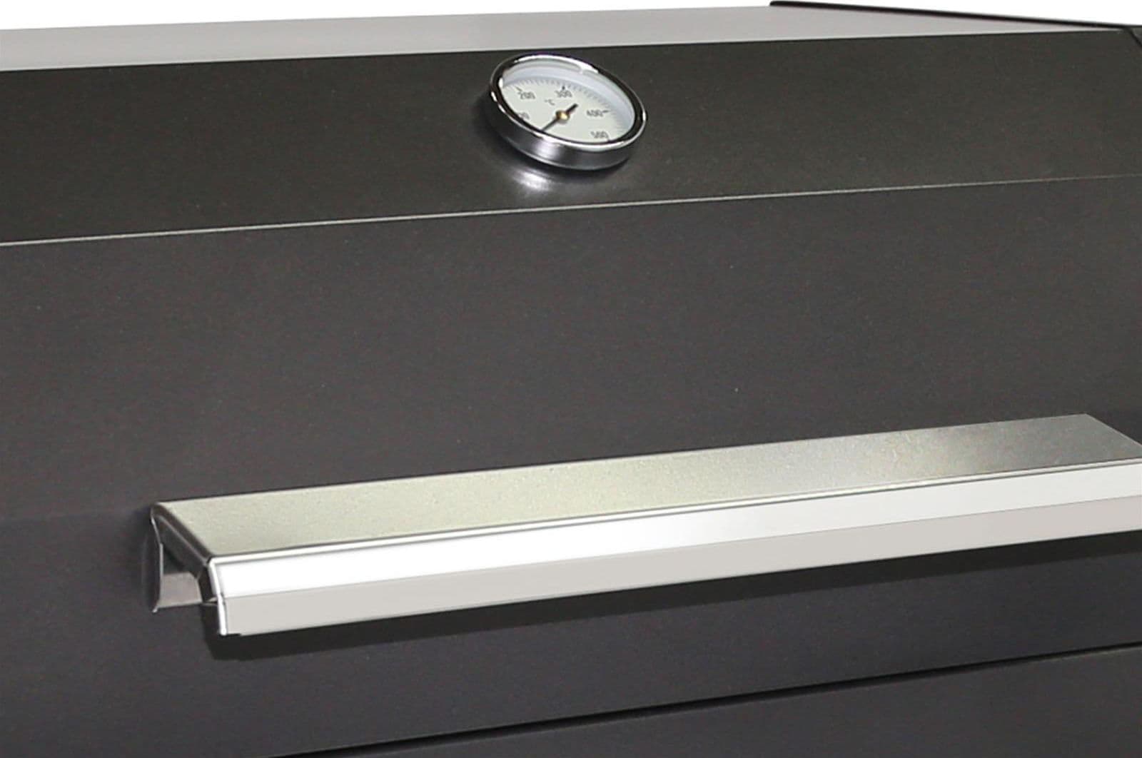 Barbecue a carbone "Teseo" fornello con griglia Regolabile e tappo 127 x 70 cm "Made in Itay" - 4