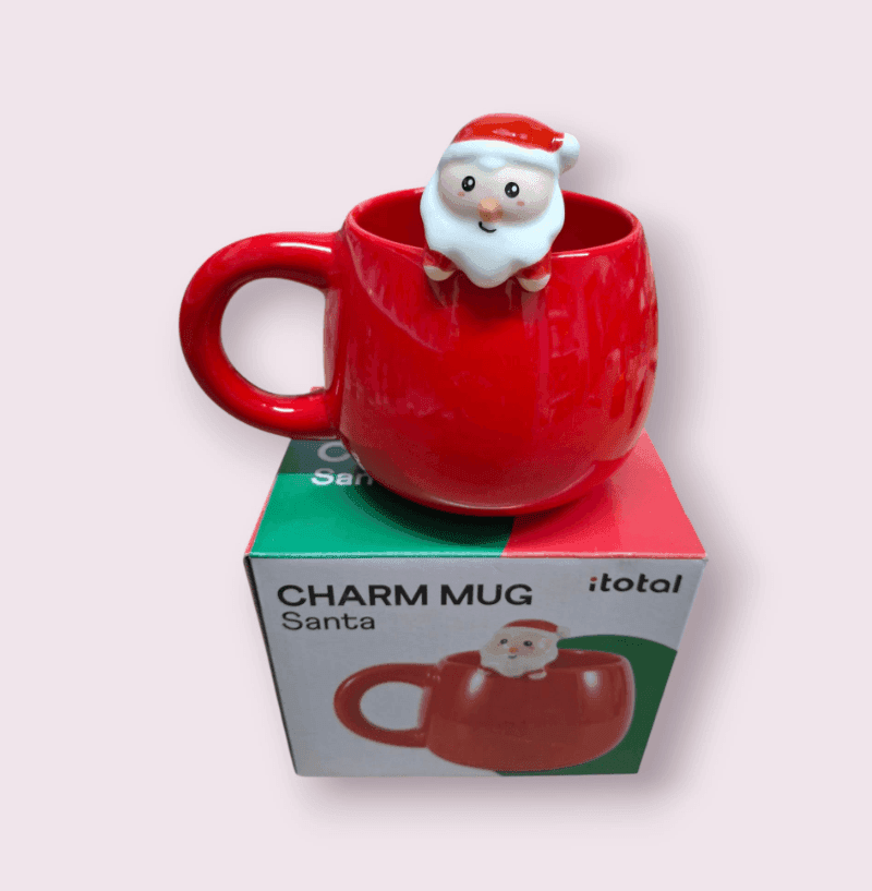 i-Total - Tazza in Cermica con Charm Babbo Natale (XL2525G) - 3