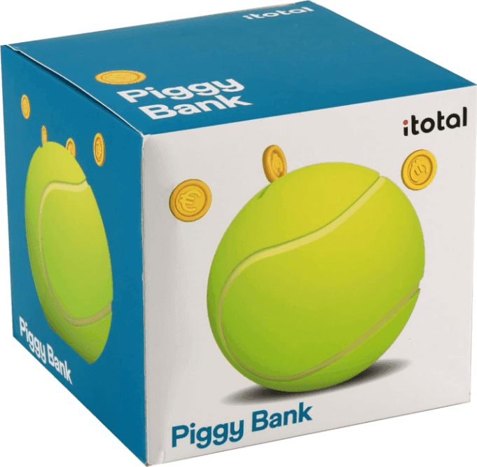 i-Total - Salvadanaio a tema Tennis (XL2497x) - 4