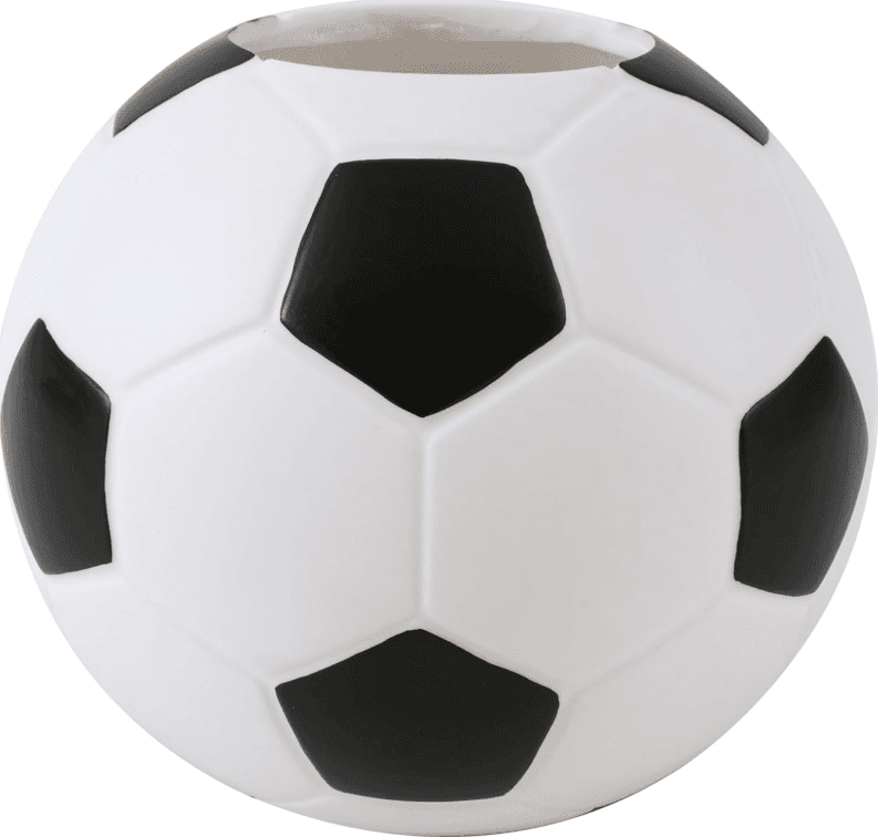 i-Total - Organizer da Scrivania per Penne e Accessori tema Pallone da calcio (XL3034B) - 3