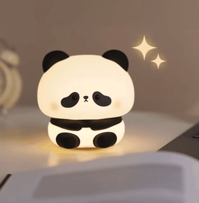 Olli - Lampada Luce Notturna in Silicone Chibi Friends Panda - 2