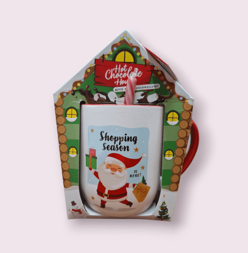 Tazza Natale con Cioccolata Calda e Marshmallows - 2