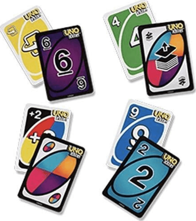 Mattel - Carte da Gioco Modiano Gioco Uno Flip - 2