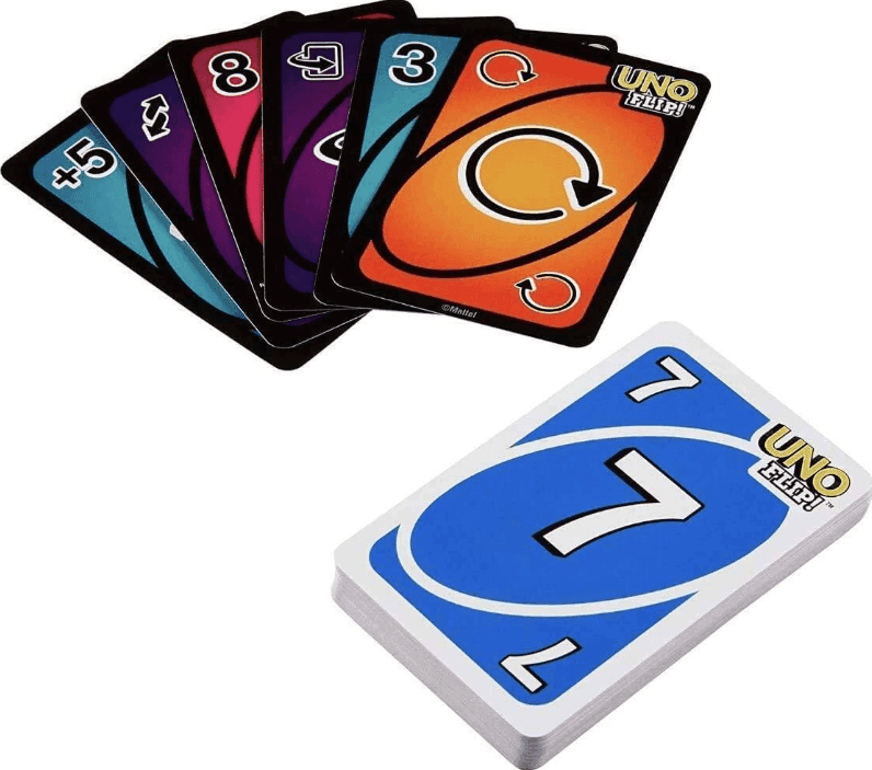 Mattel - Carte da Gioco Modiano Gioco Uno Flip - 4