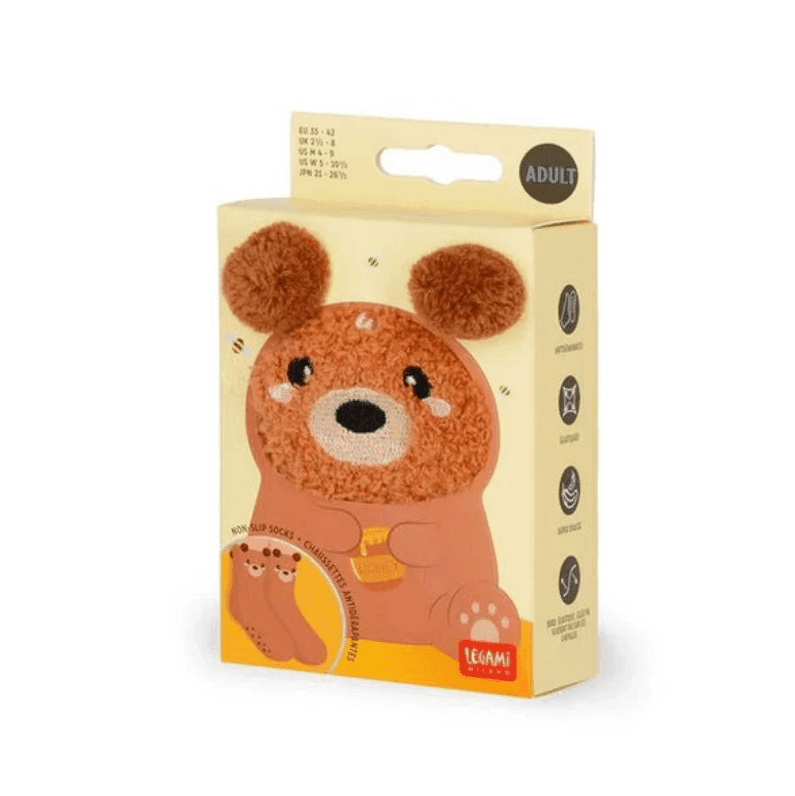 Legami - Calzini Antiscivolo per Bambini a tema Orso - 3
