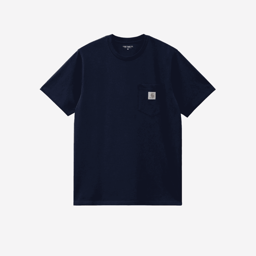 T-shirt Carhartt Pocket dark navy - 6