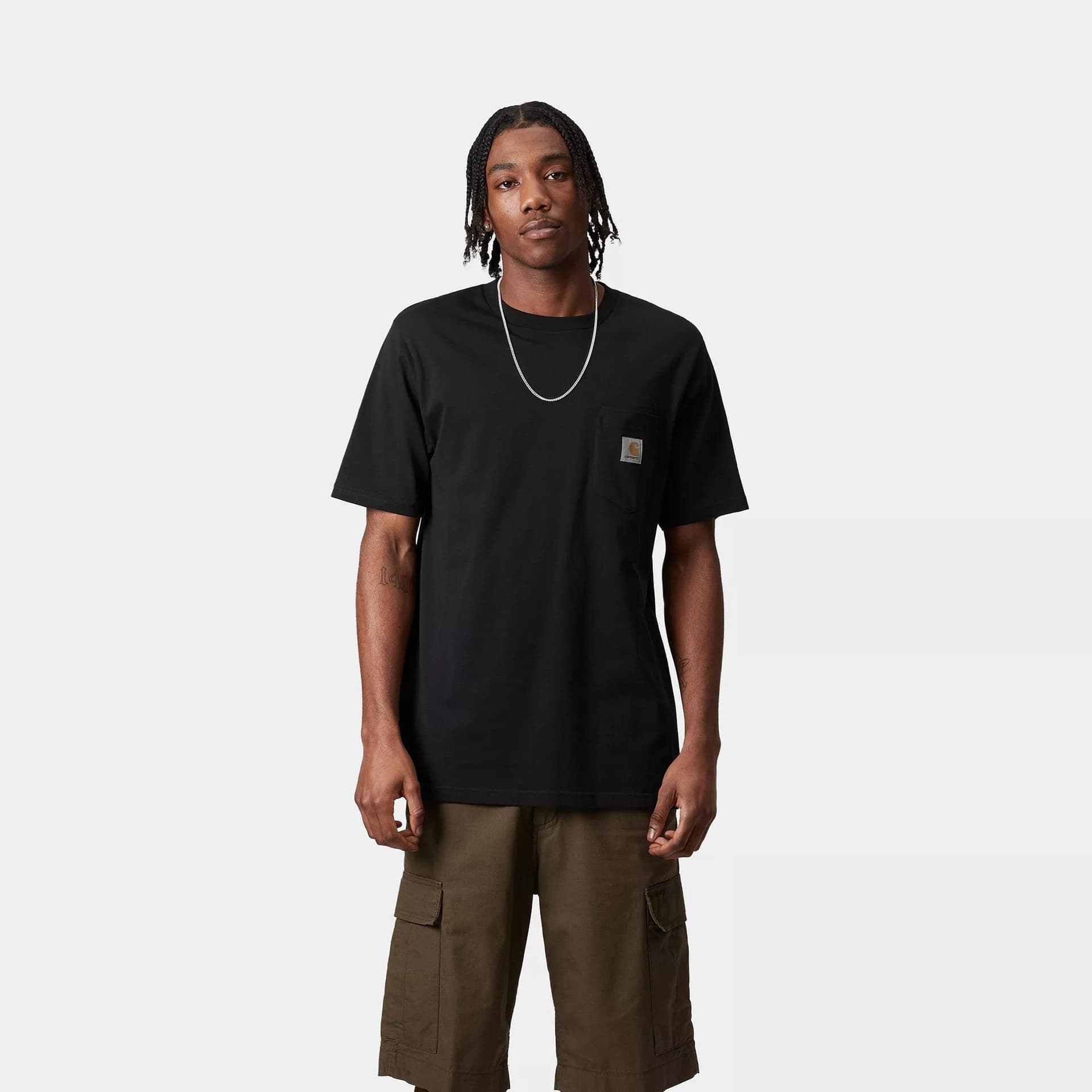 T-shirt Carhartt Pocket dark navy - 3