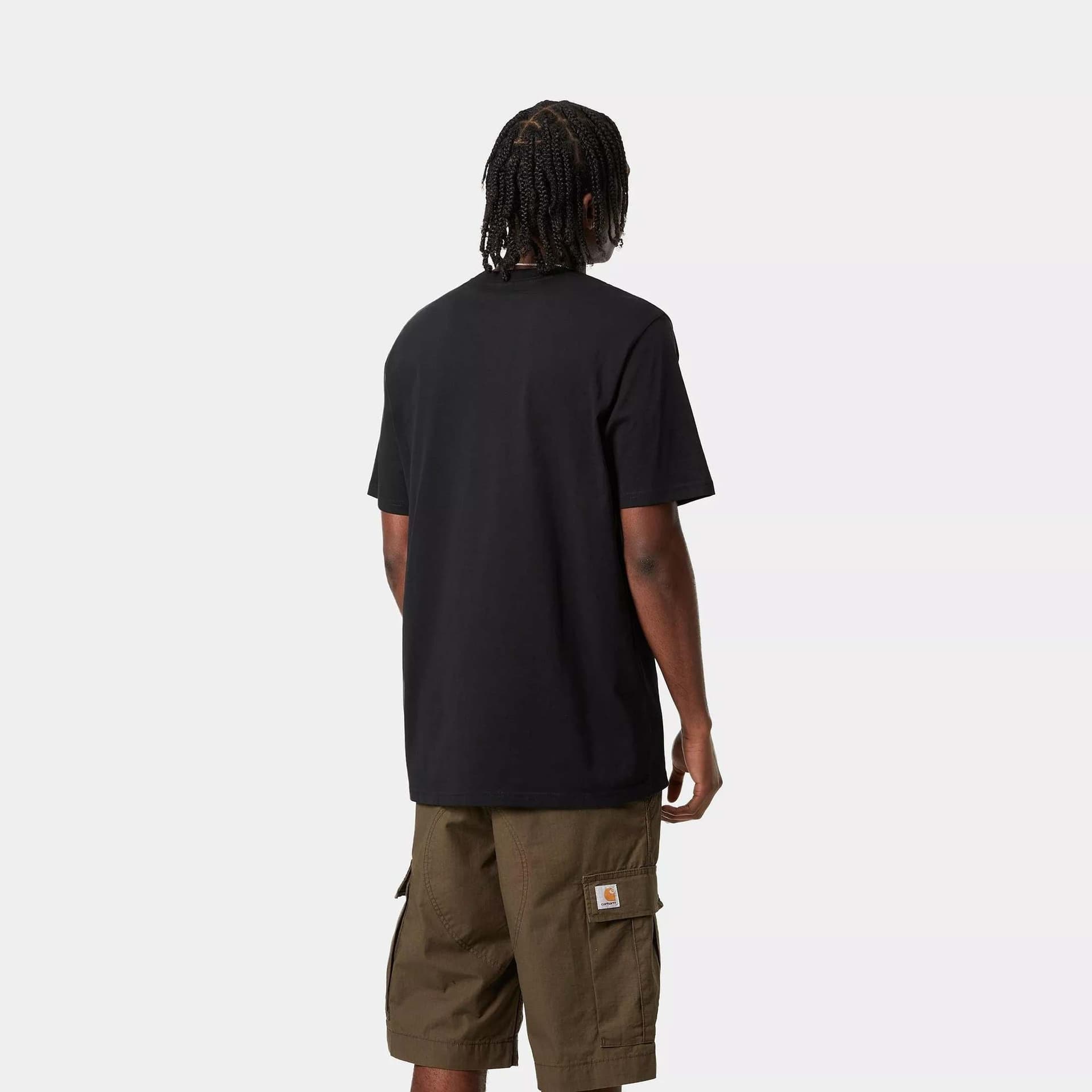 T-shirt Carhartt Pocket dark navy - 4