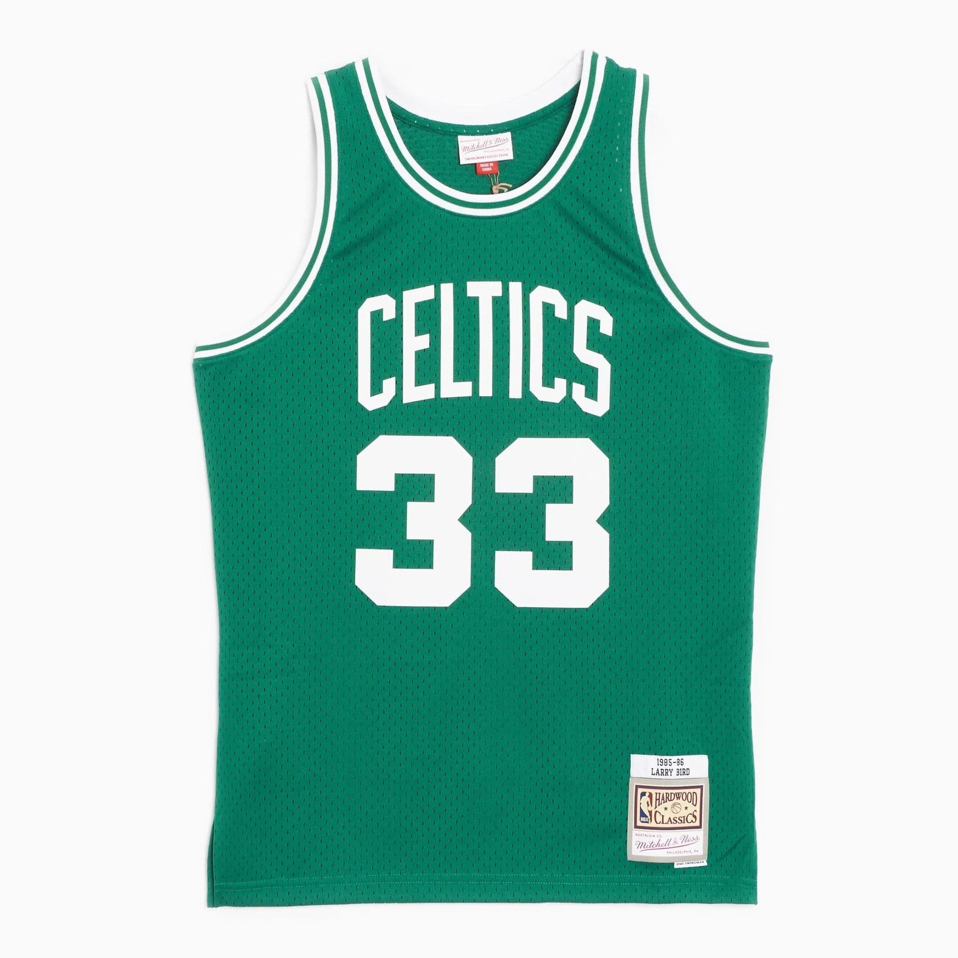 Tank Top Mitchell & Ness Swingman Jersey Boston Celtics '85 Bird kelly green - 5
