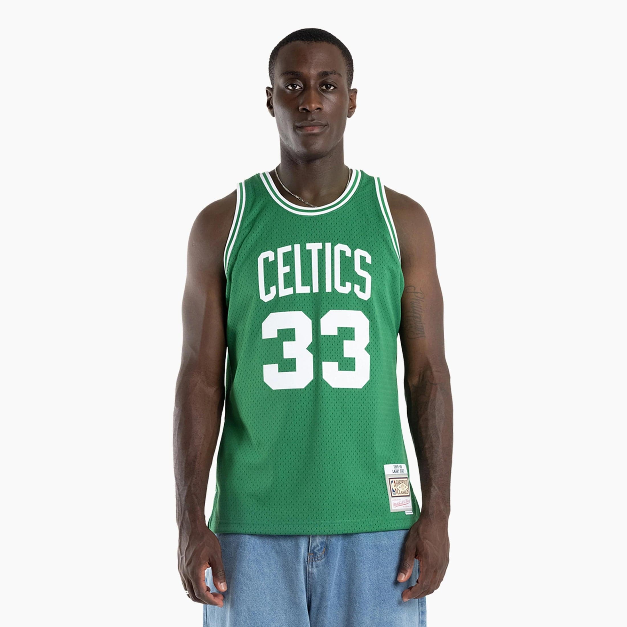 Tank Top Mitchell & Ness Swingman Jersey Boston Celtics '85 Bird kelly green - 3