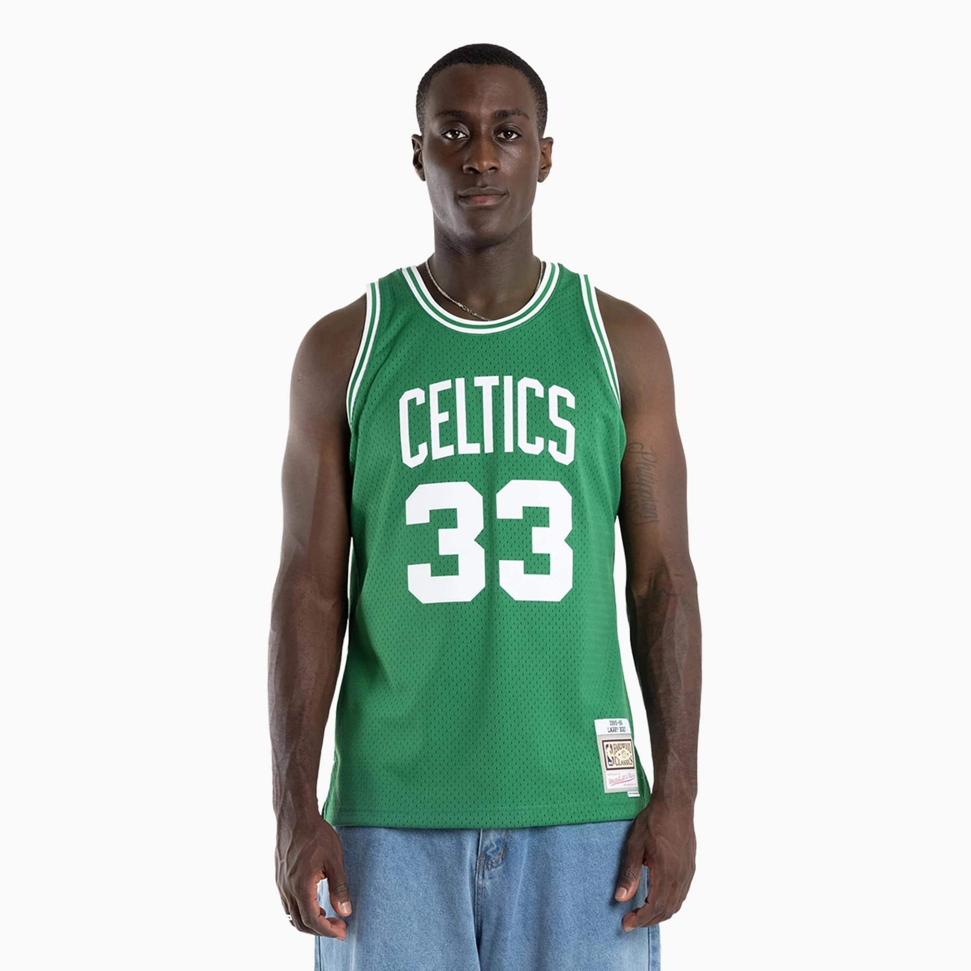 Tank Top Mitchell & Ness Swingman Jersey Boston Celtics '85 Bird kelly green - 3