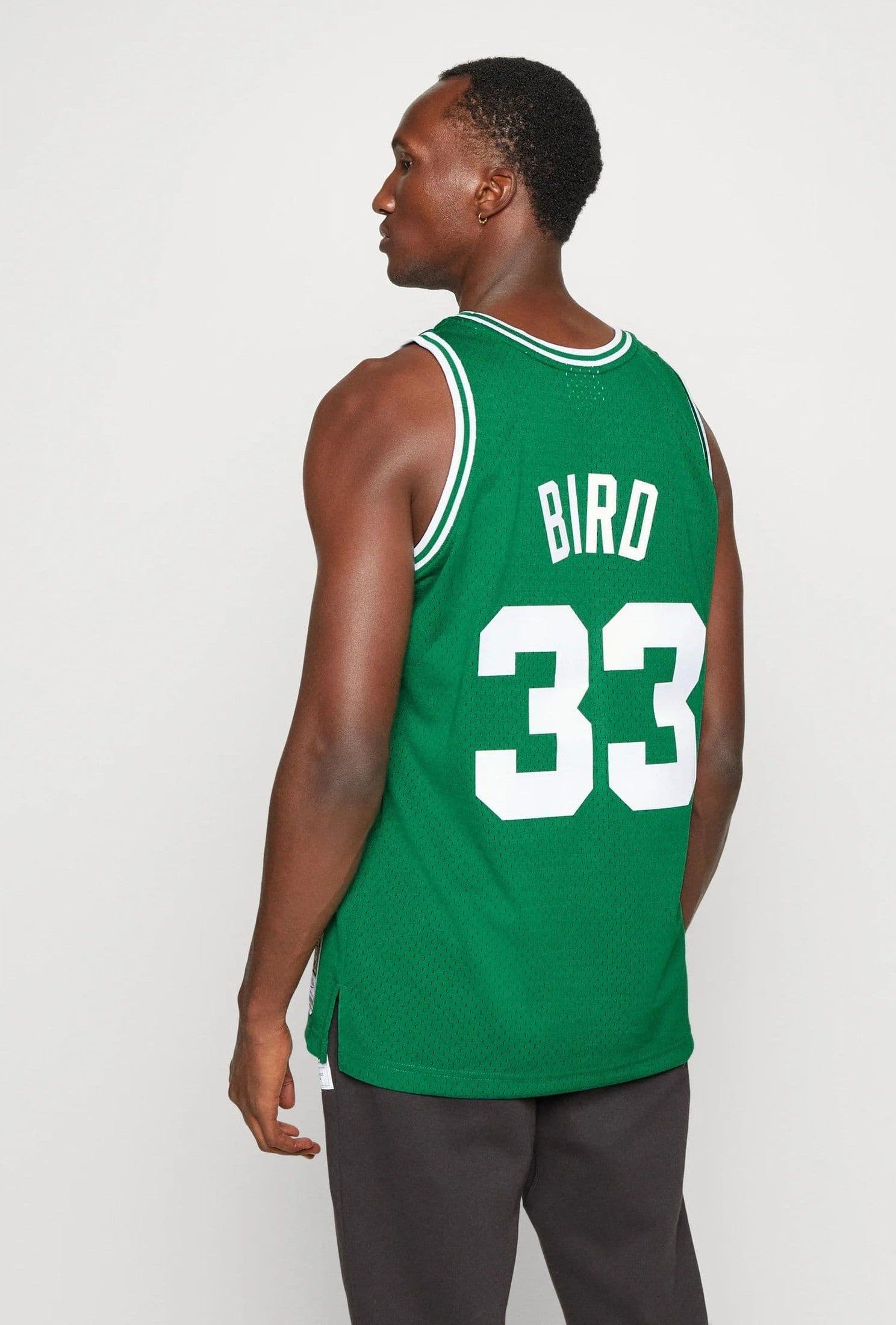 Tank Top Mitchell & Ness Swingman Jersey Boston Celtics '85 Bird kelly green - 4