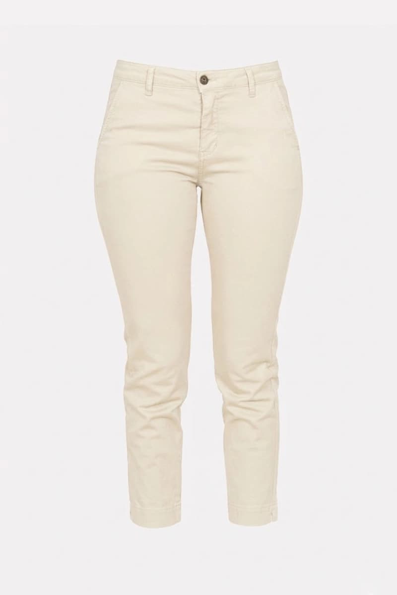 Pantalone chinos in cotone elasticizzato | NO-NA' - 6