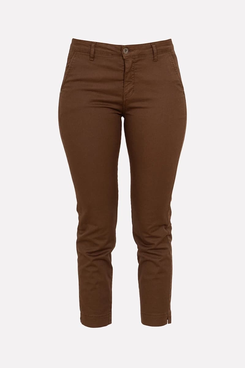 Pantalone chinos in cotone elasticizzato | NO-NA' - 2