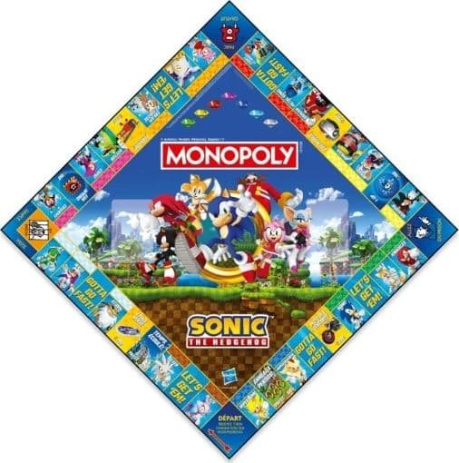 Hasbro - Monopoly Sonic Gioco da Tavolo - 2