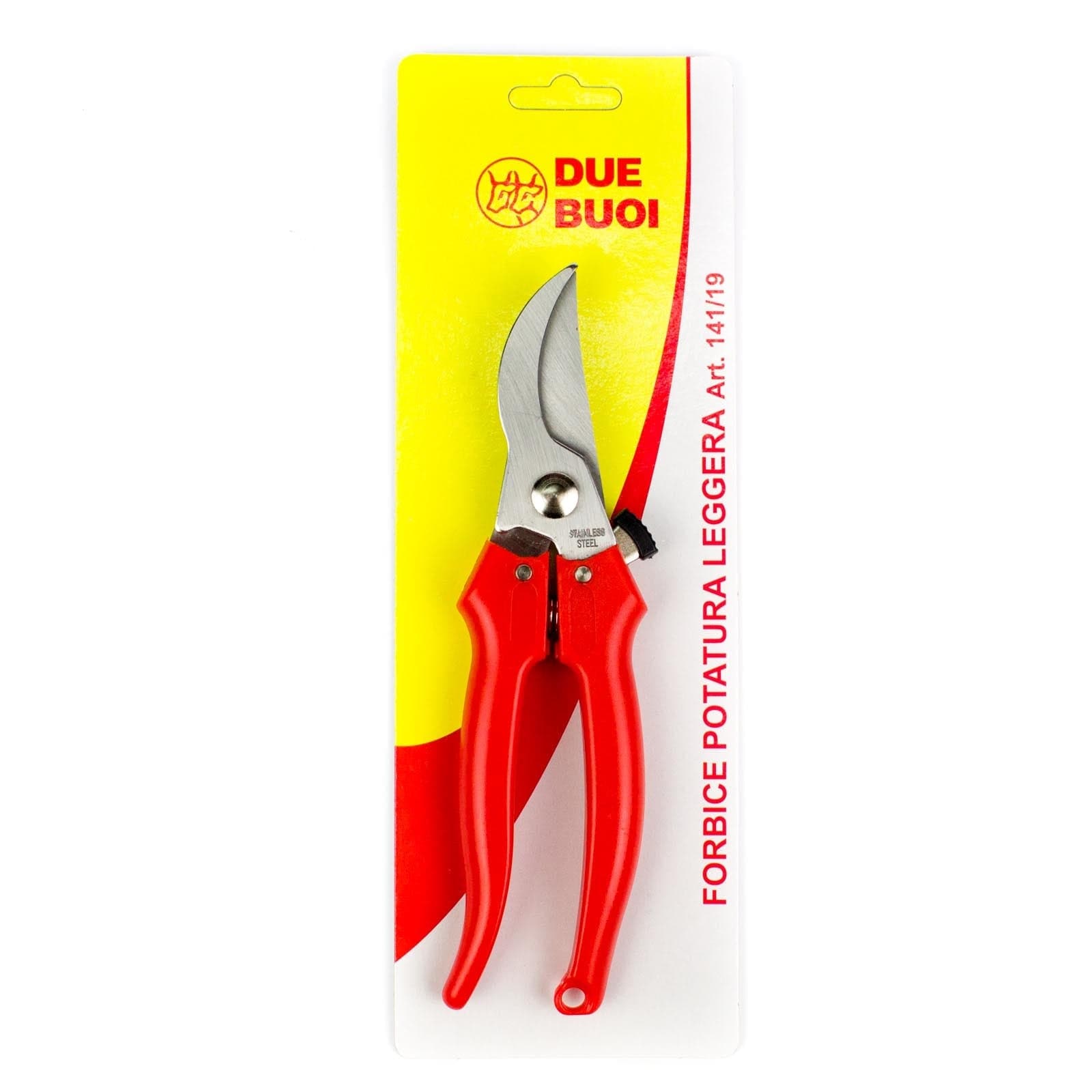 Forbici da pota per giardino e agricoltura "141\19DB" vigneti e frutteti da 19 cm - 4