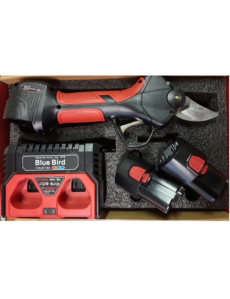 Forbice ergonomica a batteria per potatura vigneto e frutteto "PS 22-23" 12,6 V e 2 Ah - 4