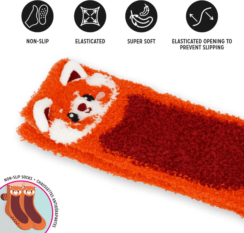 Legami - Calzini Antiscivolo per Bambini a tema Red Panda (KCS0015) - 3