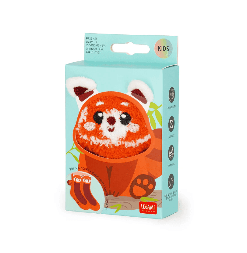 Legami - Calzini Antiscivolo per Bambini a tema Red Panda (KCS0015) - 4
