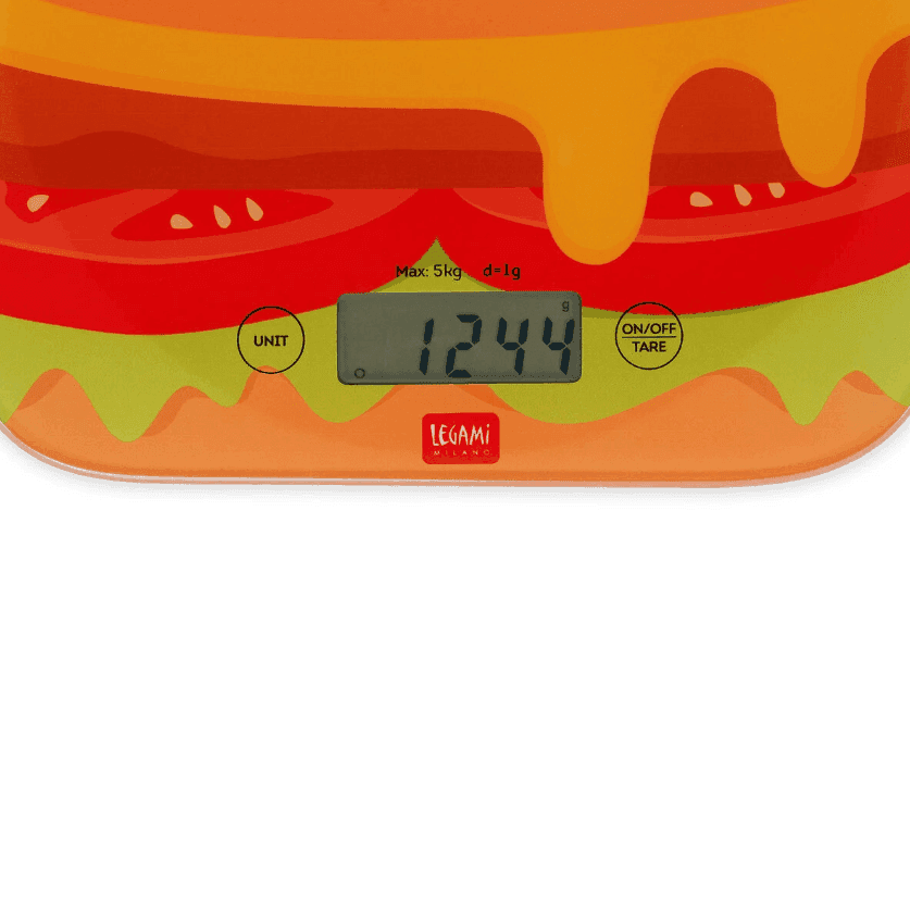 Legami - Bilancia da Cucina Digitale a tema Hamburger (KSCA0003) - 4