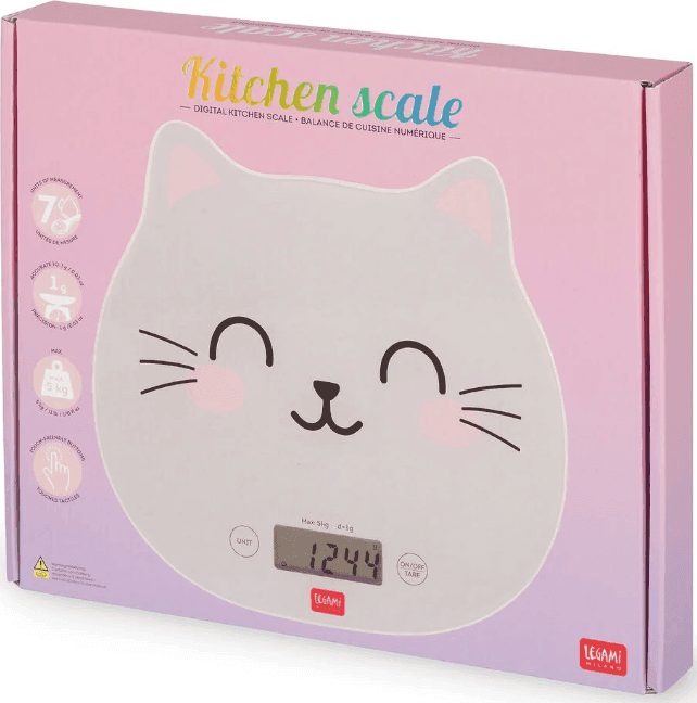 Legami - Bilancia da Cucina Digitale a tema Gattino (KSCA0001) - 5