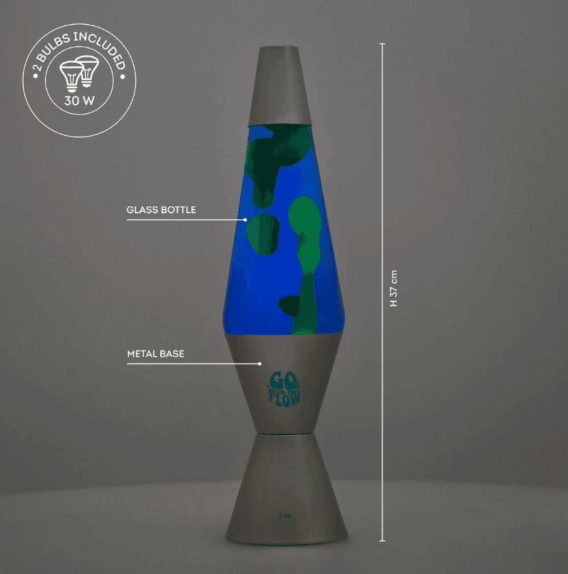 Legami - Lampada Lava Silver - Magmastic! (LAV0002) - 4