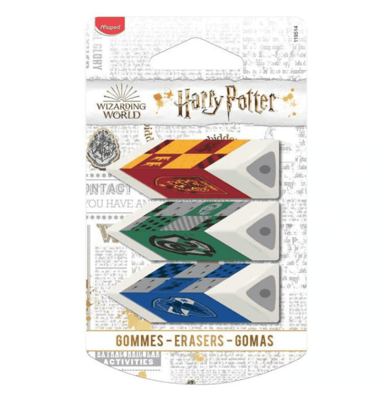 Maped - Harry Potter Gomma da cancellare blister da pz 3