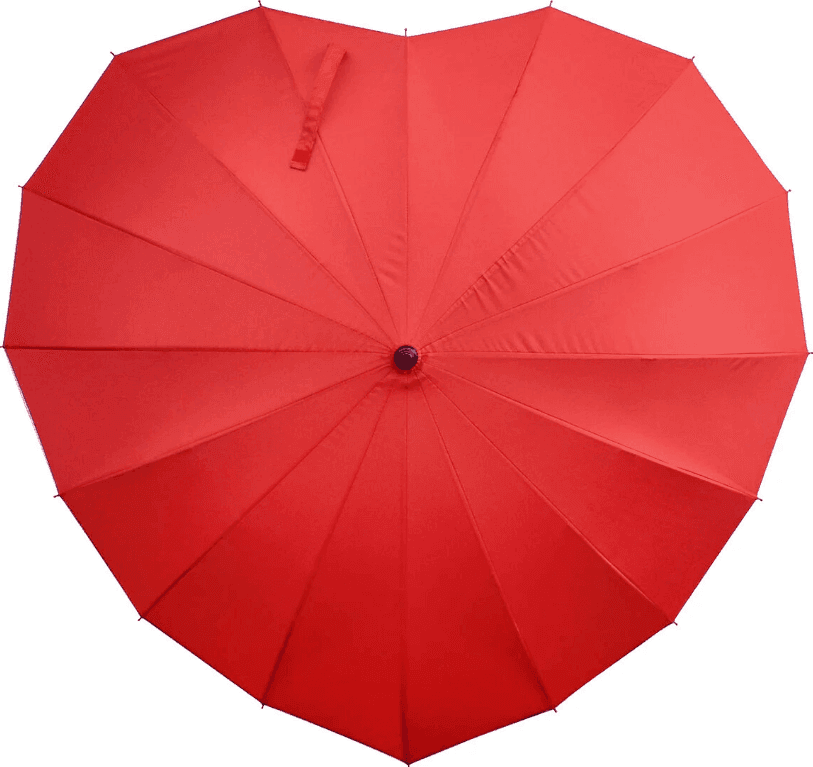 Legami - San Valentino Ombrello a forma di Cuore (UMBH0001) - 2