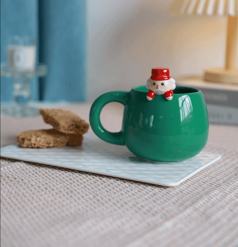 i-Total - Tazza in Cermica con Charm Schiaccianoci Natale (XL2525H) - 4