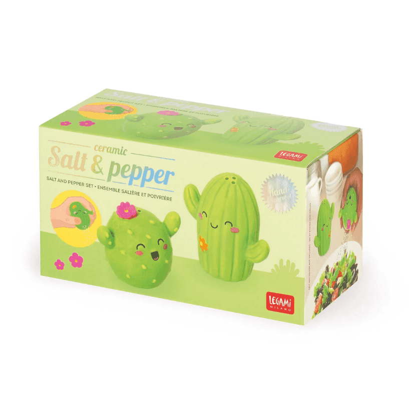Legami - Set Sale e Pepe in Ceramica - Salt & Pepper - Cactus (SAP0003) - 5
