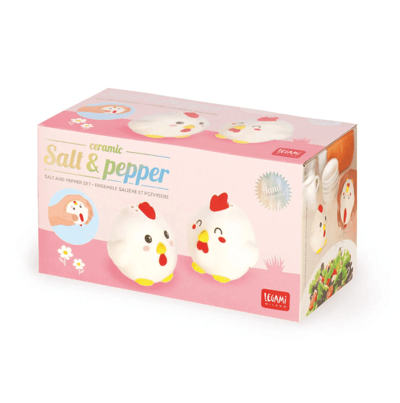 Legami - Set Sale e Pepe in Ceramica - Salt & Pepper - Gallina (SAP0002) - 5