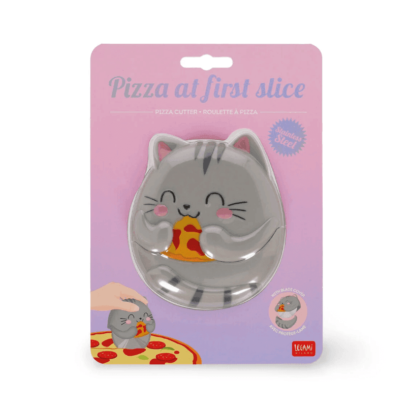 Legami - Rotella Tagliapizza - Kitty - Pizza at First Slice (PCUT0001) - 5