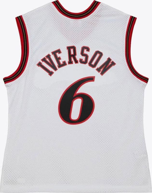 Tank Top Mitchell & Ness Swingman Jersey Phila 76ERS 2000 Iverson White - 5