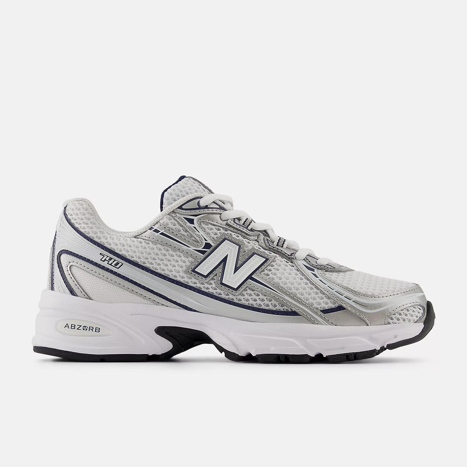 Sneakers New Balance 740 NB navy white shadow grey - 6